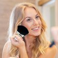 thumbnail image 3 of Hearth & Gear Body Powder Brush For All Skin Types Soft Multifunctional Makeup Brush For Loose Powder Foundation Large Face And Body Cosmetic Brush 7.5X5.8CM en Girls Purse Small Brushes Cat Eye Liner, 3 of 4