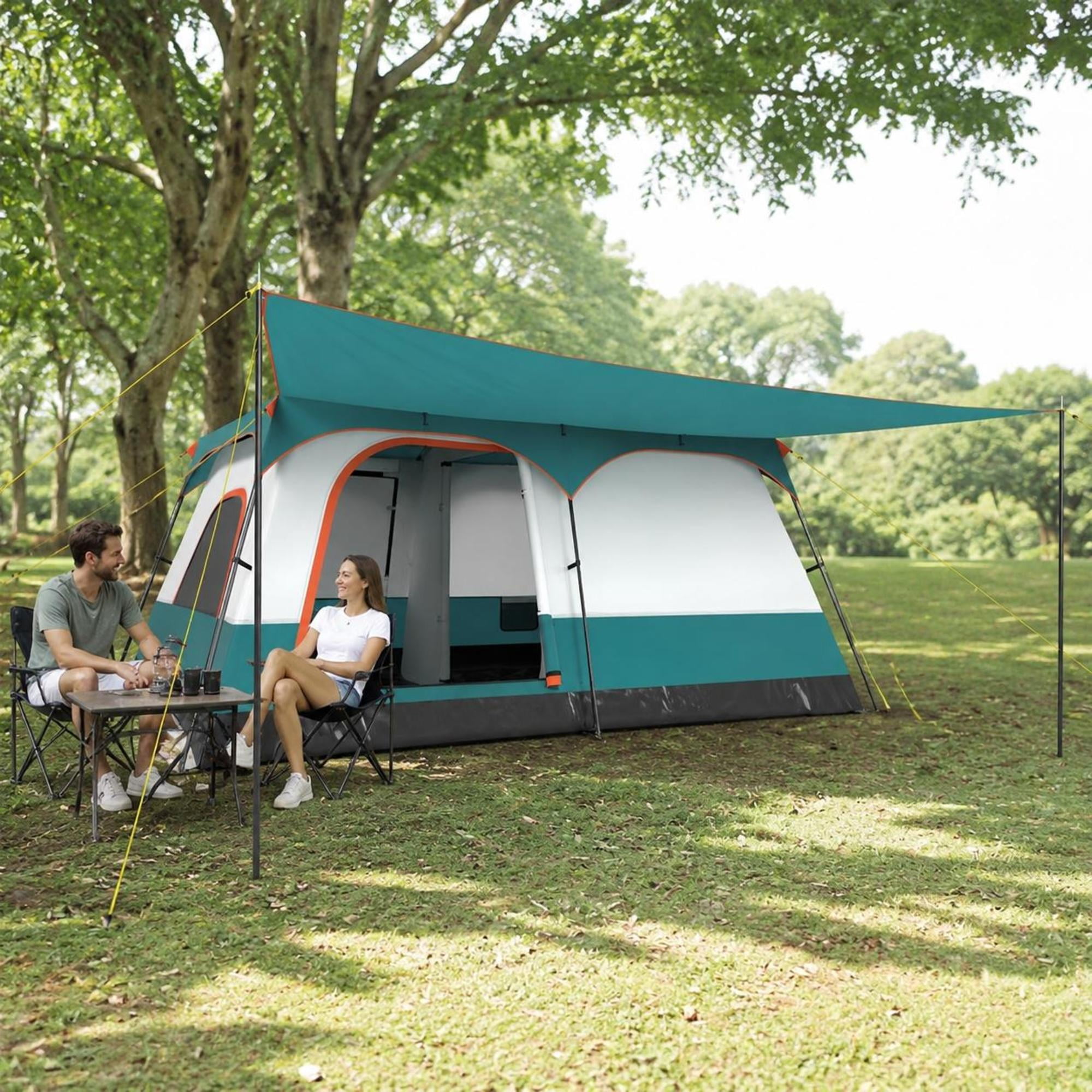 Wenzel Eldorado 10, 15'x10', 10 Person Cabin Tent with Rainfly