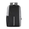 thumbnail image 4 of Paquete 10 piezas Mochila con salida USB y porta laptop gris 30 x 43 x 16, 4 of 6
