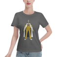 thumbnail image 1 of Women's Basic Short Sleeve T-Shirt One Piece Yellow Ape, 1 of 6