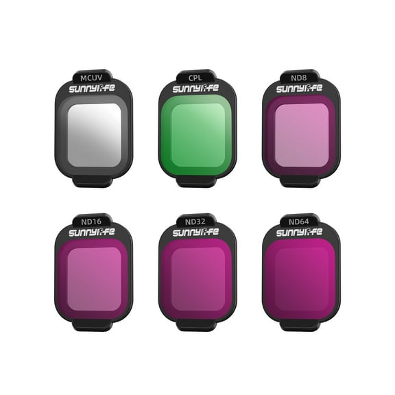 Aerial Camera Filter Set for FLIP Drone CPL ND Filters MCUV ND8 ND16 ND32 ND64 Lightweight Lens Accessories for Enhanced Image Clarity and Performance