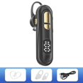 thumbnail image 1 of Auricular inalámbrico , V5.1, Cancelación de ruido, , con micrófono Estéreo Pantalla de capacidad digital inconfundible Auriculares Oro, 1 of 3
