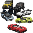 thumbnail image 2 of Racing Building Blocks Kit, Building Blocks Robot Toy, Teen Sports Car Model Gift-ZJKDGJKJ, 2 of 3