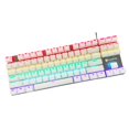 thumbnail image 1 of mecánico real para juegos RGB de 87 teclas con cable para jugadores A Baoblaze Teclado mecánico, 1 of 8