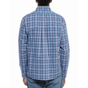 Brooks Brothers mens Pattern Button Shirt, s, Blue