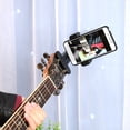 thumbnail image 3 of Teléfono Móvil Guitarra Soporte En Vivo Metal Snap-Out Clip De Teléfono Móvil Soporte De Video Soporte De Teléfono Giratorio General Vogacara EL013356-01, 3 of 4