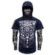 thumbnail image 1 of Playeras De Compresión Para Hombre Camisa Informal A Rayas Para Hombre, Camisa De Manga Corta Con Botones Y Cuello Vuelto, 1 of 4