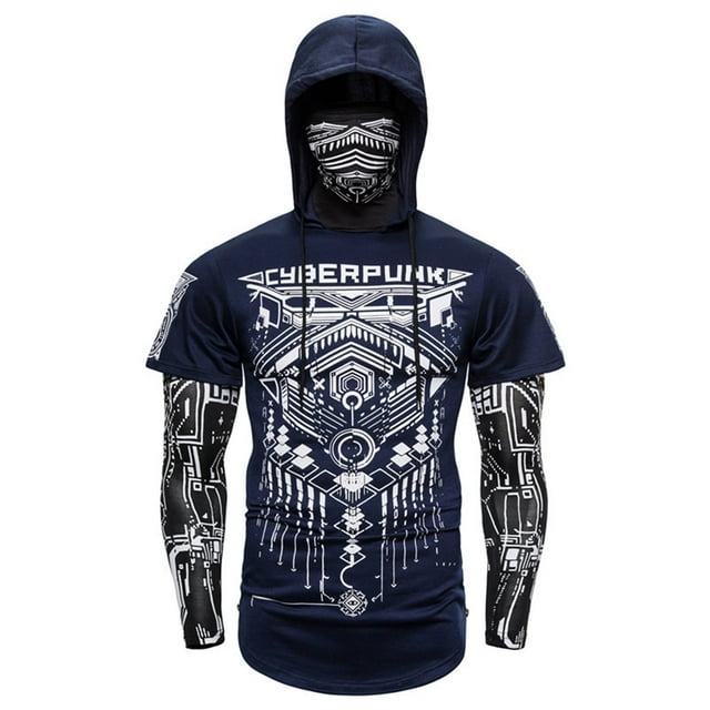 Playeras De Compresión Para Hombre Camisa Informal A Rayas Para Hombre, Camisa De Manga Corta Con Botones Y Cuello Vuelto