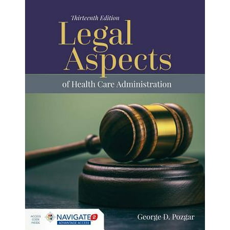 Legal Aspects Of Health Care Administration Walmart Com