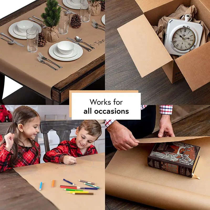 ED Brown Kraft Paper Roll, Brown Paper Roll