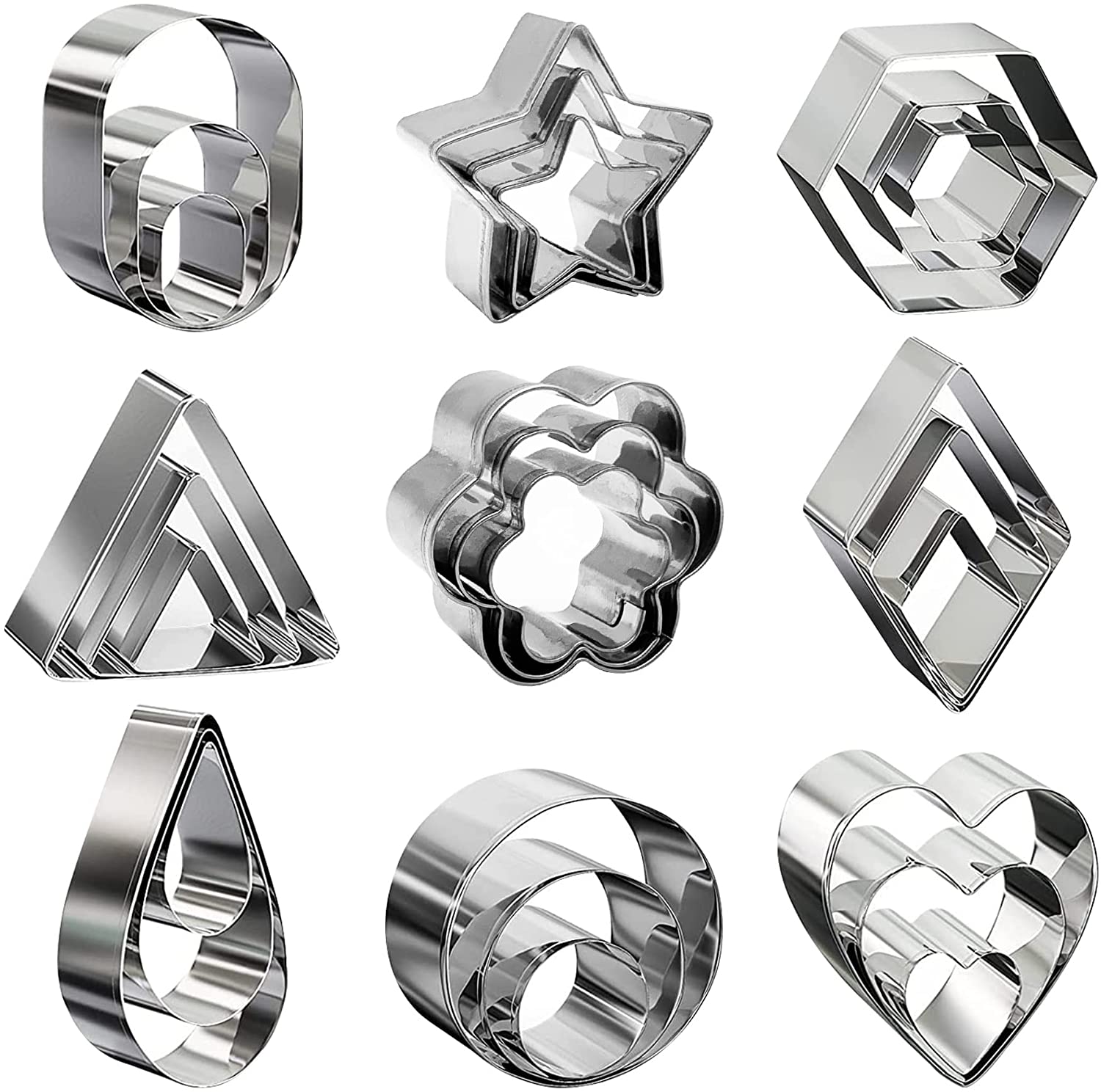 Sculpting & Forming tools polymer clay. Clay Cutter Set Clay cutters ...