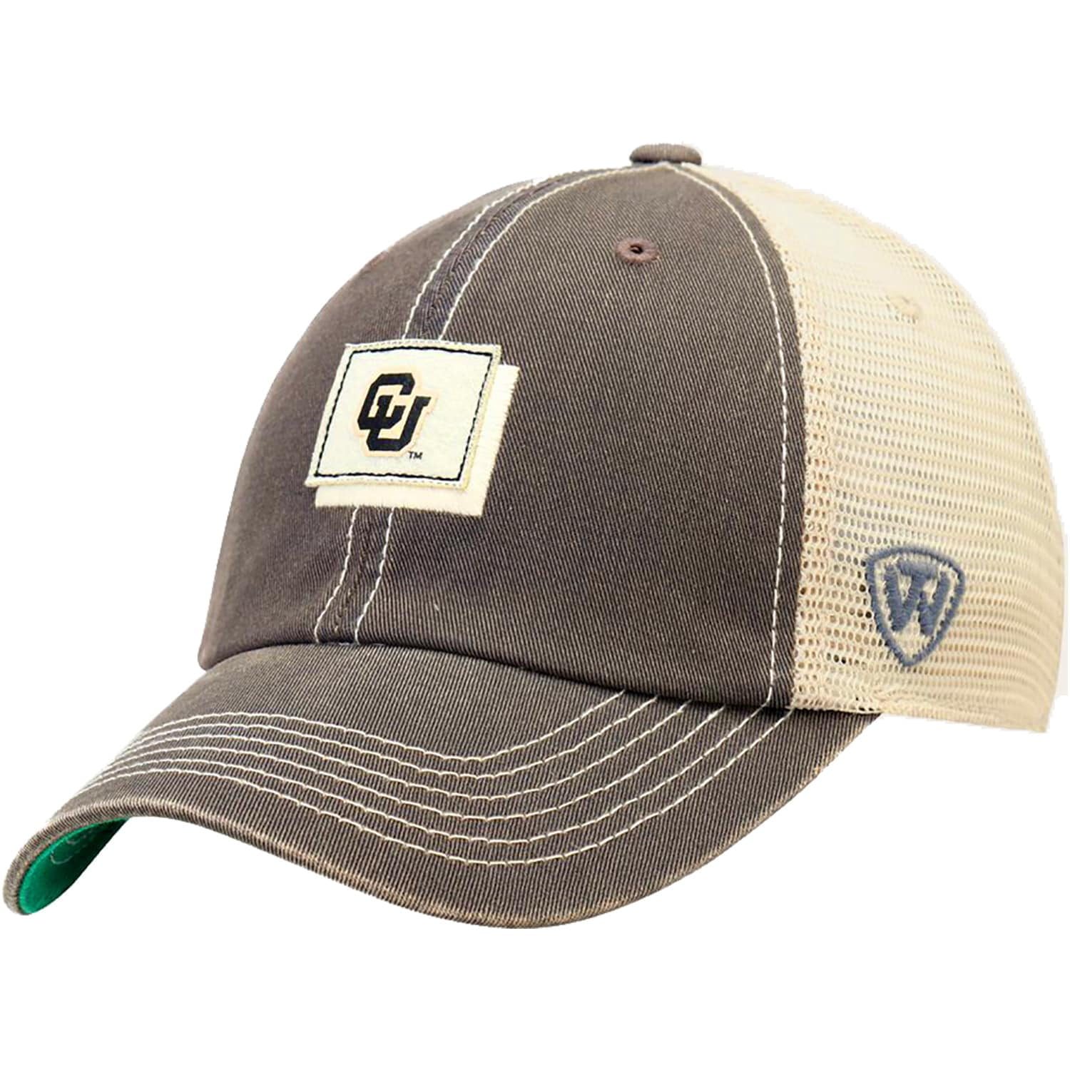 Colorado Buffaloes Adjustable Buckle Back Cap NEW! Pre-Distressed Hat