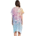 thumbnail image 2 of Beach Vacation Clothes Kimono Cardigan Loose Swimsuit Cover Up for Women Starry Sky and Star M, 2 of 6