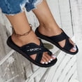 thumbnail image 4 of Mesh Flip Flops Sports Slippers Sandals for Women Lightweight Breathable Summer Beach Thongs Walking Slip on, 4 of 7