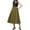 Army Green, variant on Landzoo One Women's Casual Beer Festival Solid Color Midi Skirt With Belt For Party And Daily Wear Beautiful Stylish Women's Skirt
