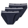 thumbnail image 1 of UNCOVER by SCHIESSER Paquete de 3 Calzoncillos para Hombre - Calzoncillos Rio, Serie "Uncover", Cintura con Logotipo Azul oscuro 2XL (2X-Large), 1 of 4