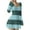 01 Green, variant on Fewfanhot Midi Dresses for Women Sweater Dresses Long Sleeve Color Block A Line Mini Dress Fall Spring Party Outfits