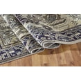 thumbnail image 4 of Faded Distressed Kashan Vintage Persian Area Rug Dusk and Gray, 4 of 5