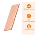 thumbnail image 4 of Uxcell Copper Flat Bar, 0.16" Thickness x 1.97" Width x 5.91" Length Copper Bar Stock, 4 of 6