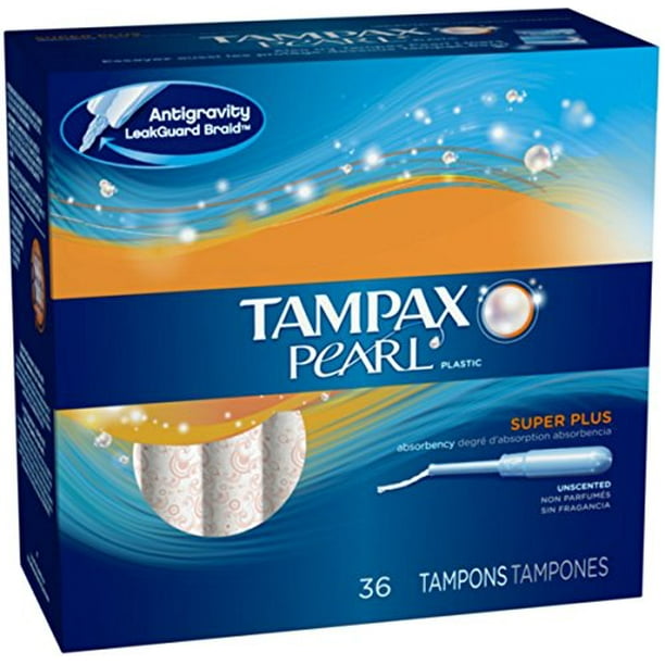 Tampax Pearl Tampons Super Plus 36 ct
