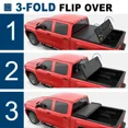 thumbnail image 4 of MOSTPLUS 6.6FT Tri-fold Hard Tonneau Cover for 2019-2026 Chevy Silverado GMC Sierra 1500, 4 of 7