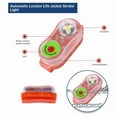 thumbnail image 2 of 2Pack Life Jacket Light, Automatic Locator Life Jacket Strobe Light, Marine Boat Flares, LED Safety Survival Equipment A, 2 of 6