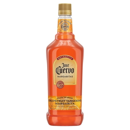 Jose Cuervo Authentic Grapefruit Tangerine Tequila Margarita, 1.75 L Bottle
