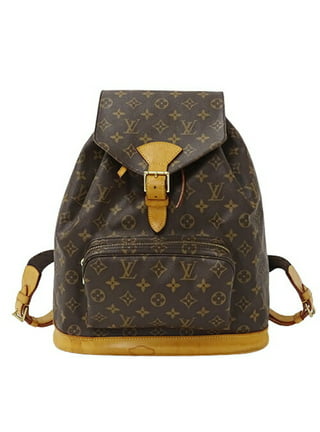 real louis vuitton backpack gold plate