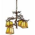 thumbnail image 3 of Meyda Tiffany 147619 Pine Branch 4 Light 28" Wide Chandelier - Custom, 3 of 6