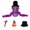 Purple, variant on Gorilla Sleeping Companion Dolls Plush, Cute Gorilla Tag Monkey Stuffed Animal, Gorilla Tag Plush Toys for Birthday Themed Party Favors for Kids (35cm/13.78In)