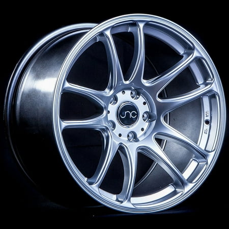 Jnc Wheels 18 Jnc030 Hyper Silver Rim 5x1001143 18x85 Inch Jnc030hs