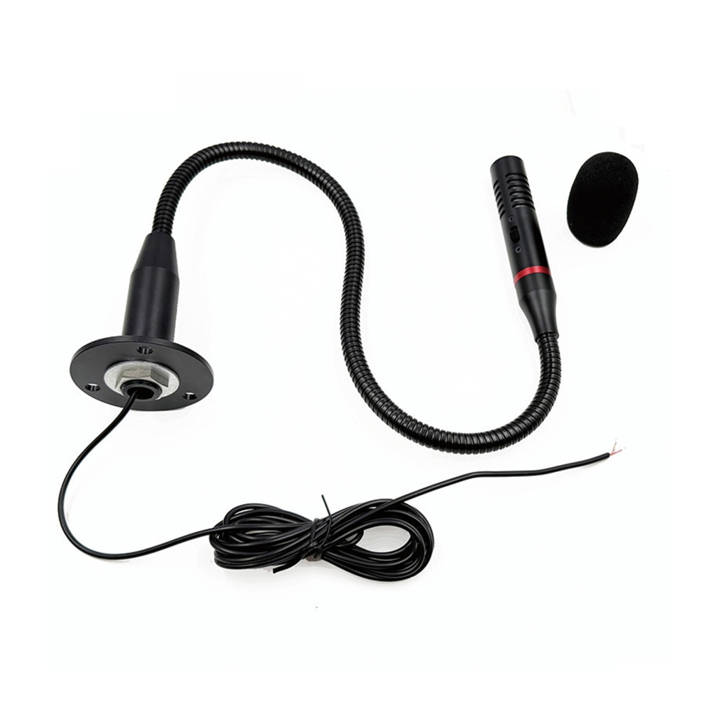 Adjustable Microphone With High Sensitivity And Metal Construction For Podcasting Streaming Conference Recording