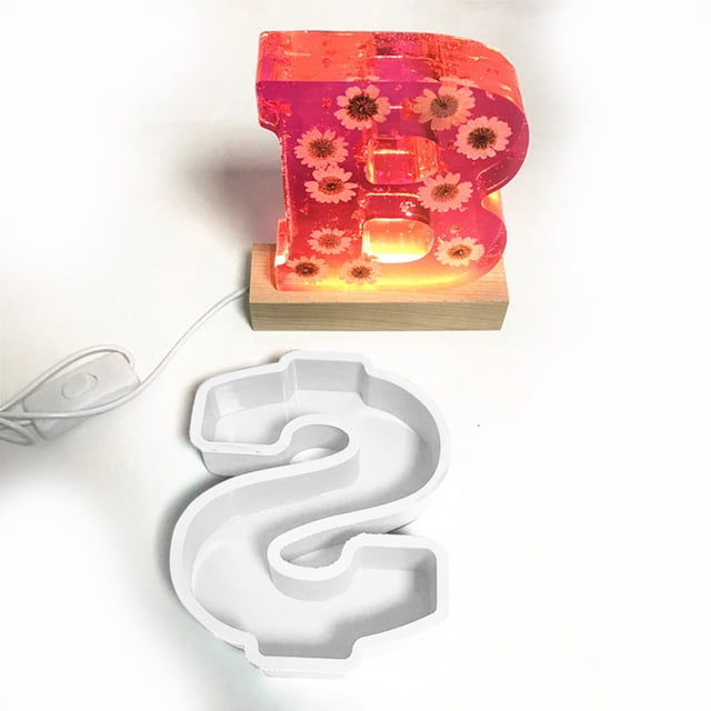 WIFKLSIIPG DIY Alphanumeric Cake M Old 26 English Alphanumeric Cake Silicone M Old