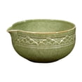 thumbnail image 1 of veasfak Ceramic Matcha Bowl Tea Ceremony Handcrafted for Beginner Tea Lovers Friends Large Matcha color, 1 of 9