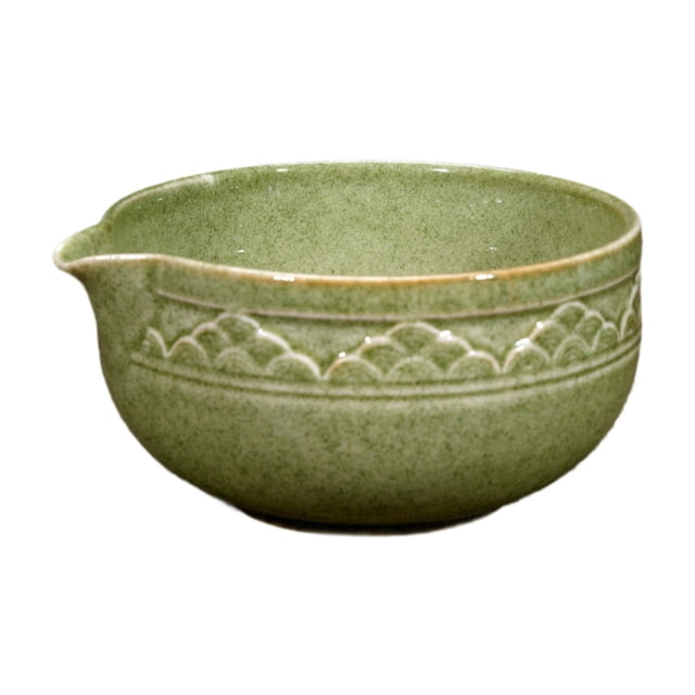 veasfak Ceramic Matcha Bowl Tea Ceremony Handcrafted for Beginner Tea Lovers Friends Large Matcha color