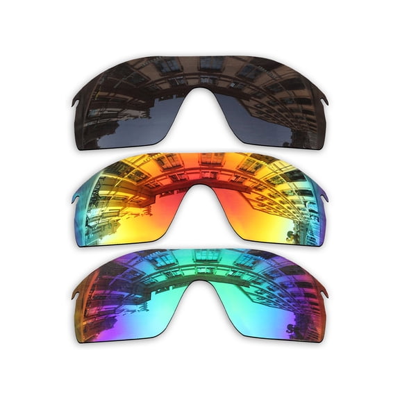 Vonxyz 3 Pack Polarized Replacement Lenses for Oakley Radar Path Sunglasses