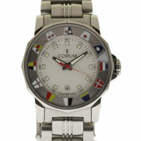 - Corum Admiral's Cup 039.430. Steel Women Watch (Certified Authentic & Warranty)