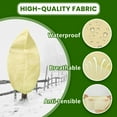 thumbnail image 2 of 95x80 Inch Huge Plant Covers Freeze Protection Frost Cloth for Outdoor Plants,2.82oz/yd² Thickened Winter Tree Covers with Zipper Drawstring,2 Pack Frost Blanket from Wind,Pest and Animal, 2 of 7