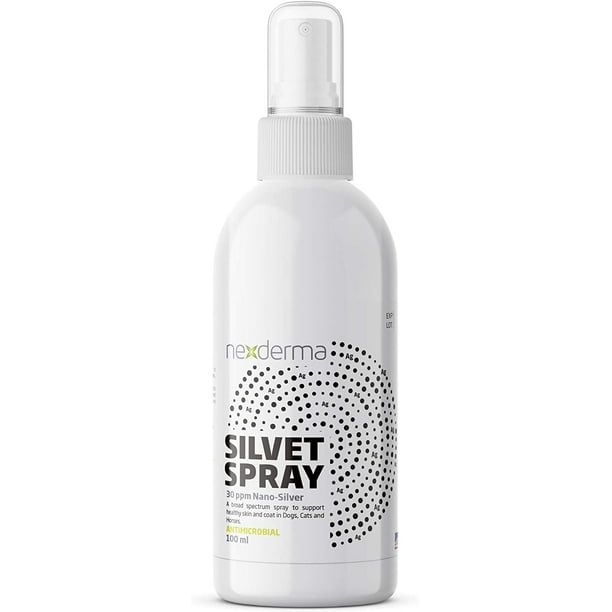 NEXDERMA Antiseptic/Antifungal Vet Formulated Pet Spray for Hot Spot