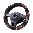 thumbnail image 2 of Fotbe Explosive Fluid Splash Art Funda para Volante Universal de 15 pulgadas, Accesorios para Auto para Hombre y Mujer, Protector de Volante Cómodo para SUV y Sedán, 2 of 6