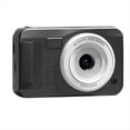 thumbnail image 1 of Cámara Digital 4K 44 Megapíxeles Fotografía HD CCD Viajes Selfie Bolsillo Estudiantes Campus Selfie Cámara Negro, 1 of 5
