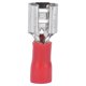 thumbnail image 3 of Connecteur à fourche FDD2250, 100 pièces, connecteur à fourche femelle avec coque isolante pour câble de 1,5 à 2,5 mm (rouge), 3 of 4