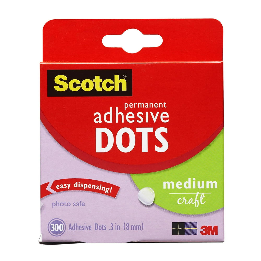 3M Scotch Glue Dots, Medium