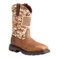 thumbnail image 2 of Ariat 10022968: Men's Workhog Patriot Steel Toe Work Boot, Earth/Sand Camo, Size 10.5, 2 of 4