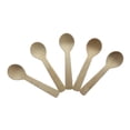 thumbnail image 4 of Raindrops 100pcs Disposable Wooden Spoons Cake Ice Cream Spoon Tableware Party Supplies, 4 of 8
