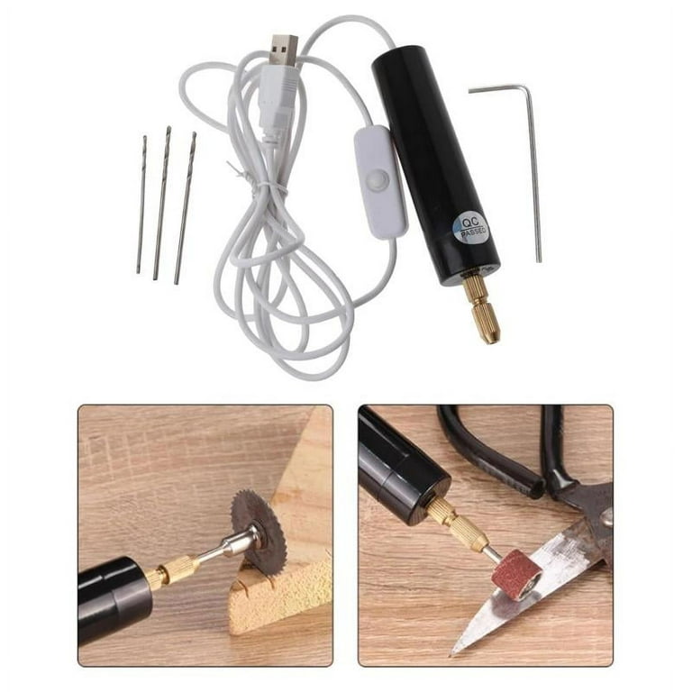 Hand Drill, Small Hand Drill for Jewelry Making Hand Drills Manual Pin Vise  Hand Drill Hand Drill Jewelry Pin Vise Micro Mini Portable Tool Set with