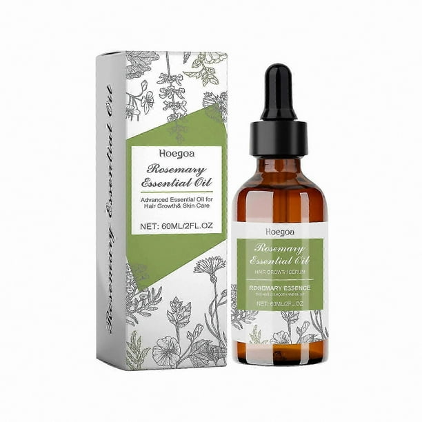 Rosemary Mint Hair Serum for Men & Women, Scalp Treatment with Essential Oils for Hair Strength and Growth Support