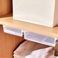 thumbnail image 3 of RUNROTOO Office Drawer Box Adhesive Under Desk Storage Drawers Small Desk Organizer For Homeschool Classroom, 3 of 8