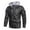 Gray, variant on Leather Jacket Men's Slim Hooded Jacket Plush Thickened Leather Jacket