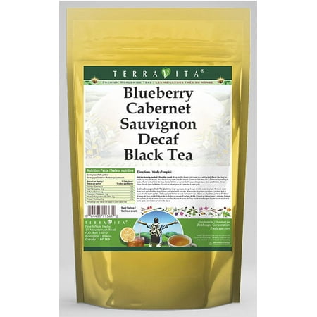 Blueberry Cabernet Sauvignon Decaf Black Tea (25 tea bags, ZIN: 544272) -